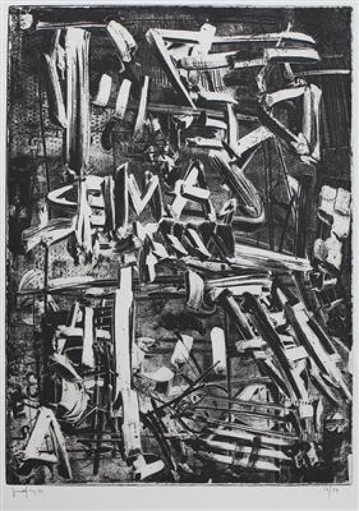 Aguafuerte Y Aguatinta Vedova - Diario 1/3