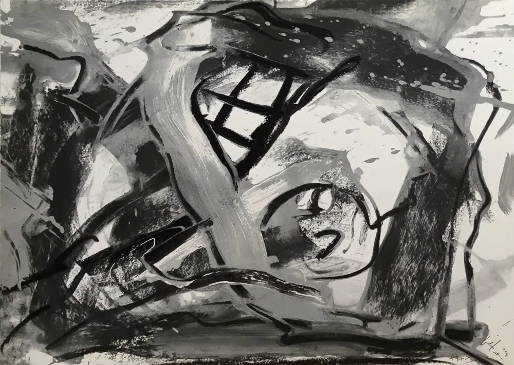 Serigrafía Vedova - Federico Garcia Lorca