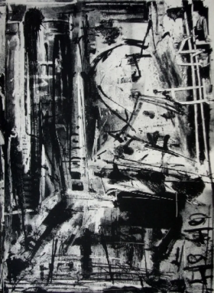 Litografía Vedova - Immanente 1