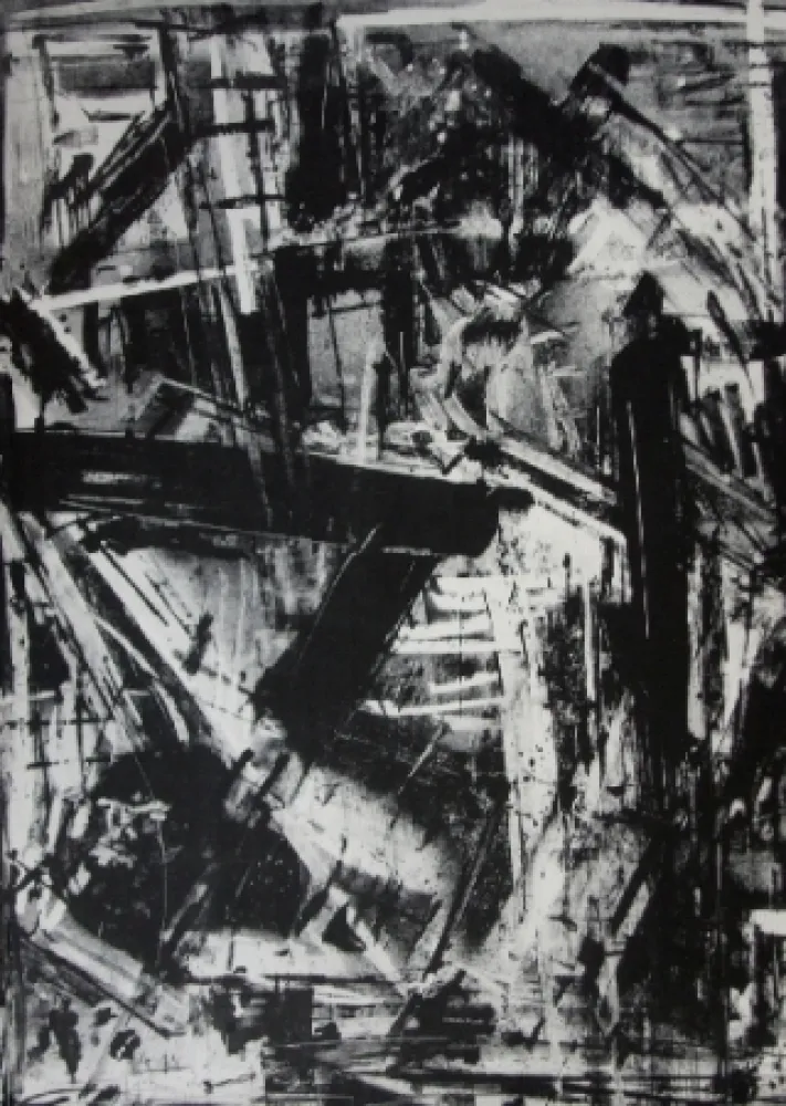 Litografía Vedova - Immanente 2