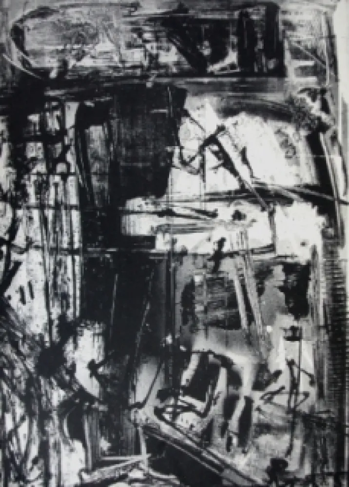 Litografía Vedova - Immanente 3