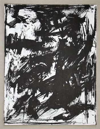 Litografía Vedova - Intolleranza 1960