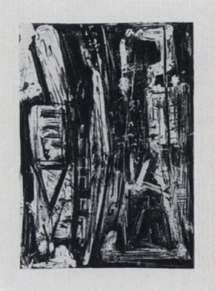 Grabado Vedova - Libertad