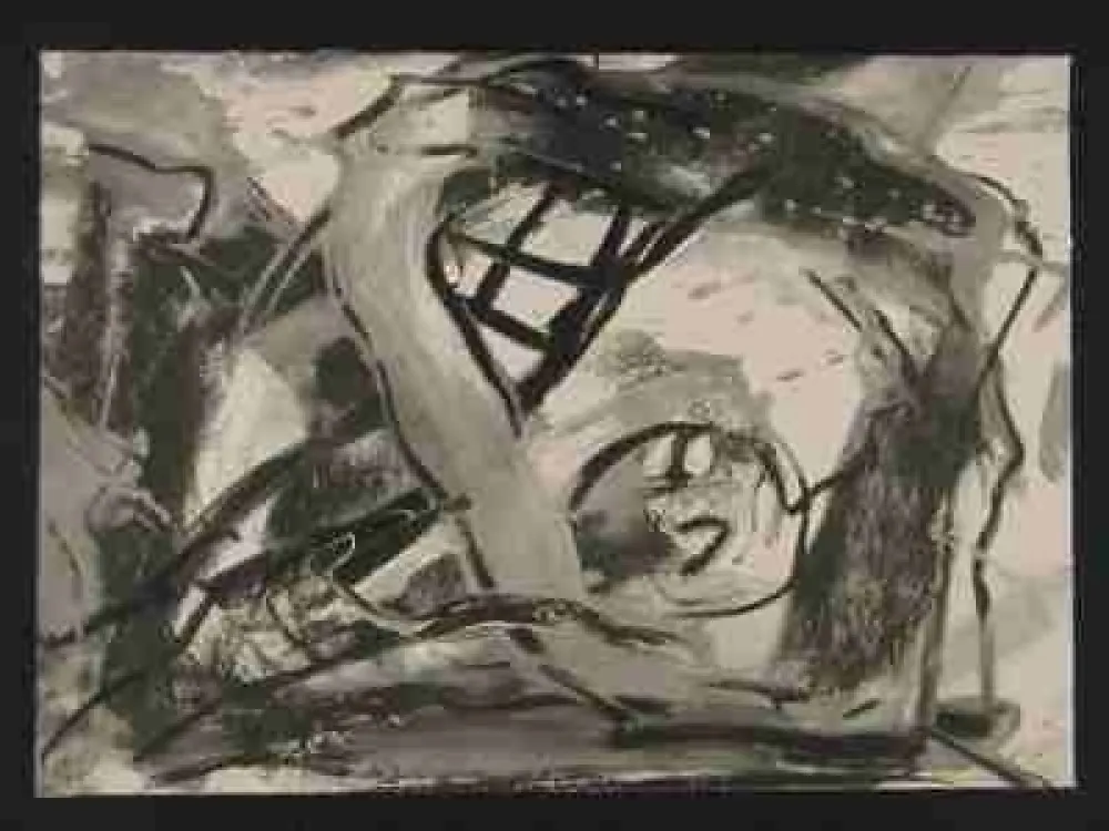 Serigrafía Vedova - Sans titre