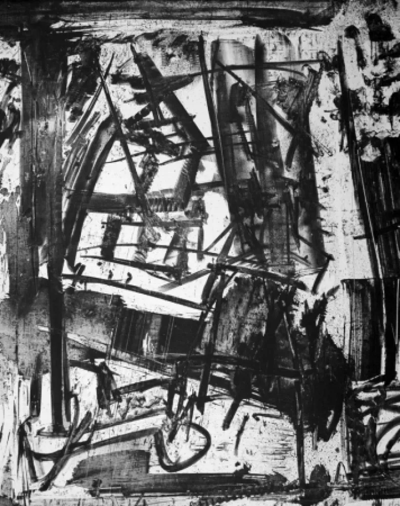 Litografía Vedova - Senza titolo