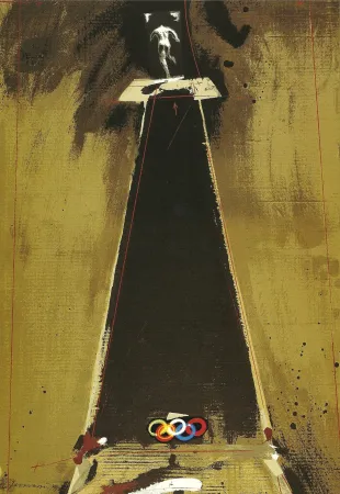 Litografía Velickovic - JO BARCELONE 1992