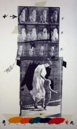 Litografía Velickovic - Muy bridge