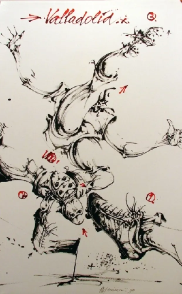 Litografía Velickovic - Valladolid