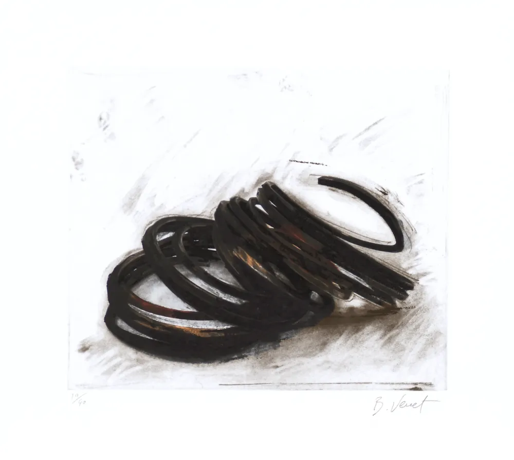 Aguafuerte Venet - Effondrement - Indeterminate Lines 04