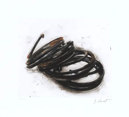 Aguafuerte Venet - Effondrement - Indeterminate Lines 05