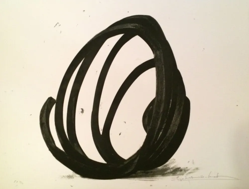 Serigrafía Venet - Undetermined Line