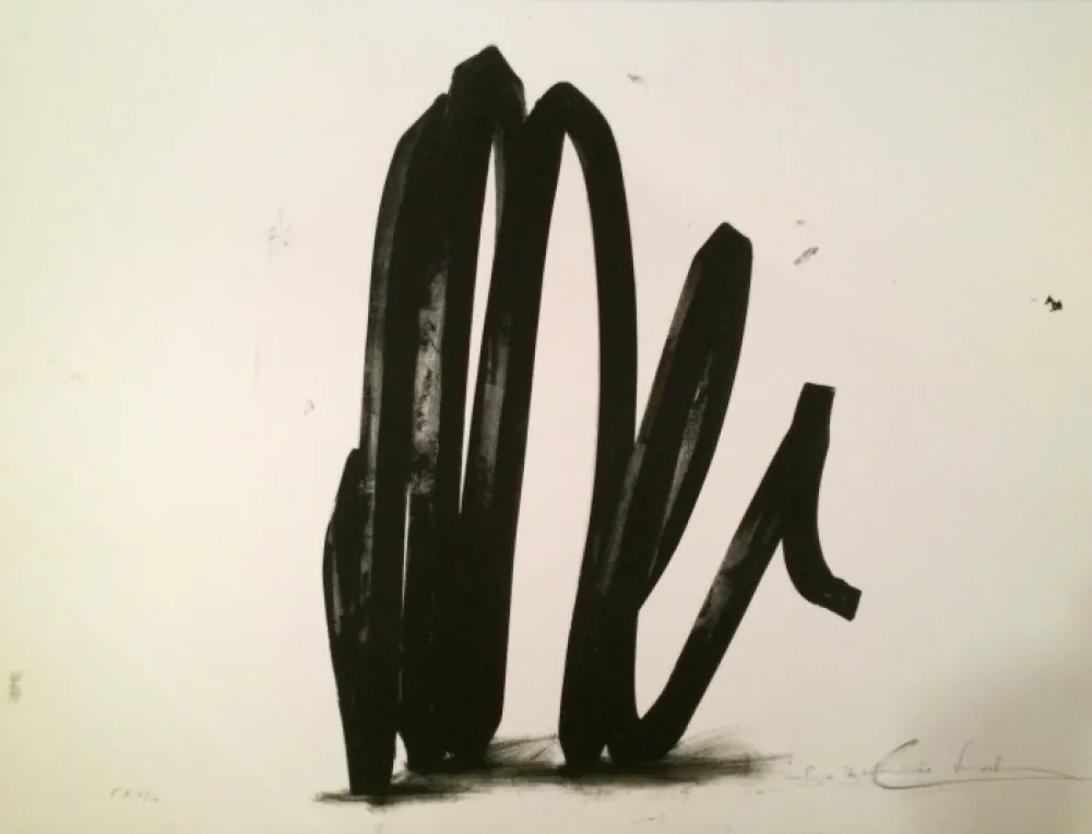 Serigrafía Venet - Undetermined Line