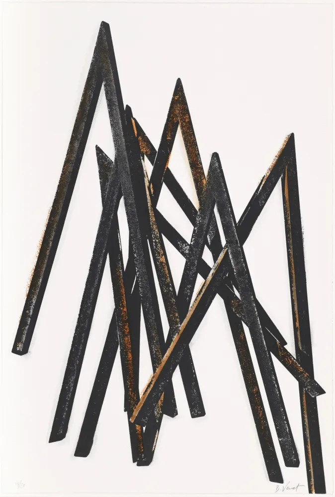 Serigrafía Venet - Untitled I (Angels)