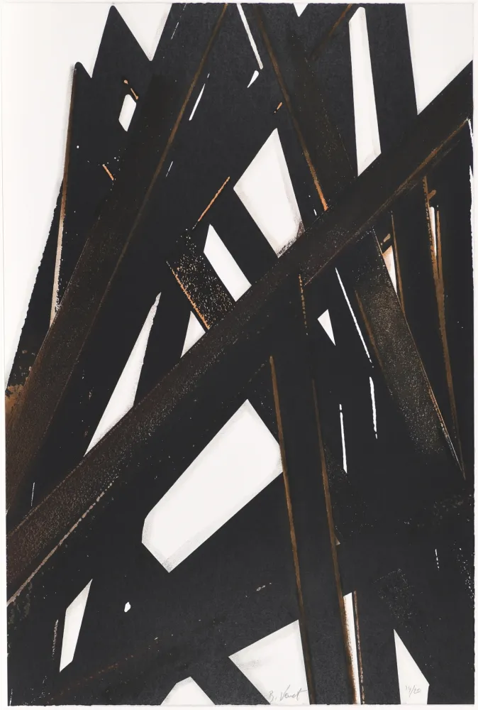 Serigrafía Venet - Untitled VIII (Angles)