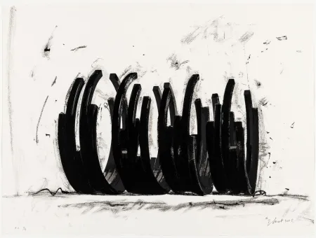 Serigrafía Venet - Variations on the Arc 03