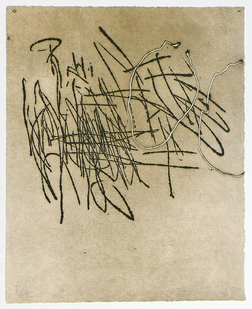 Aguafuerte Ventayol - Sin Título