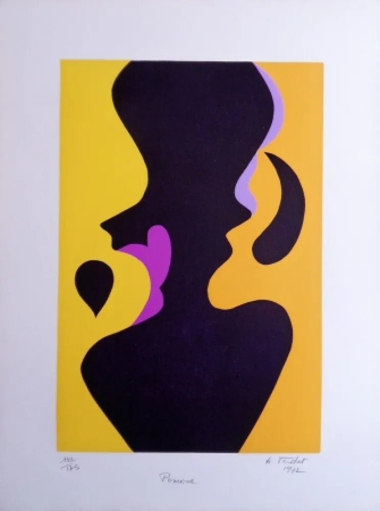 Litografía Verdet - Pomone