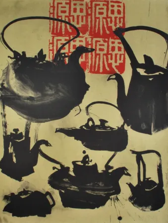 Litografía Verdier - Adieu XXème