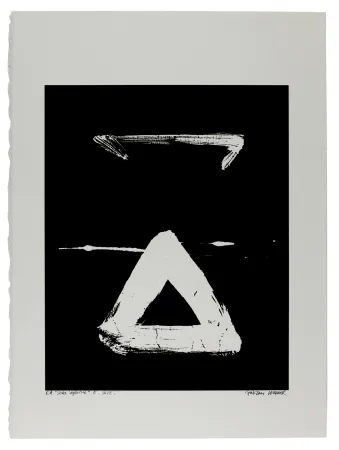 Serigrafía Verdier - Etude du sedes sapientiae, étude n°7