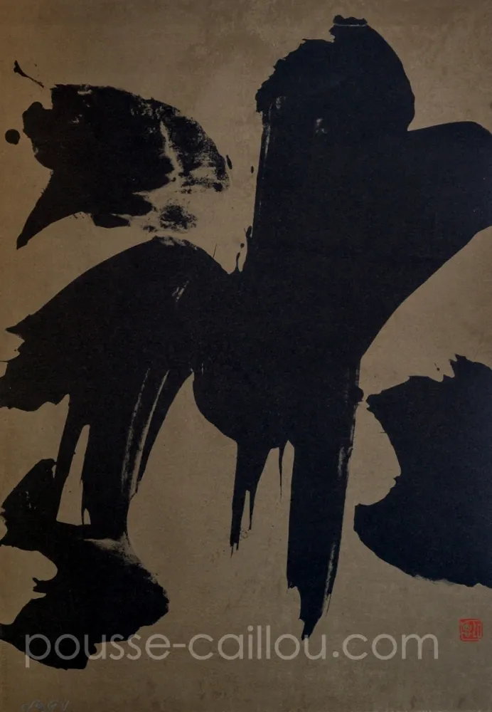 Litografía Verdier - Idéogramme