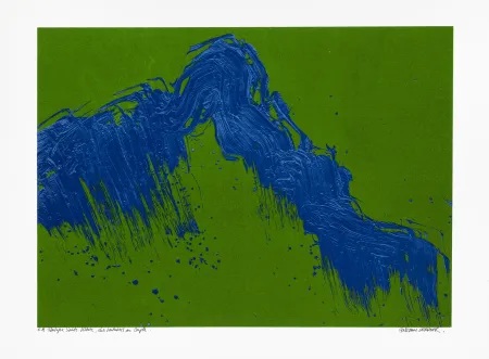 Serigrafía Verdier - Montagne Sainte-Victoire, des Venturiers au Cengle