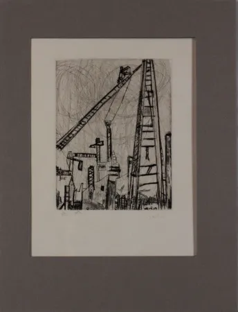 Aguafuerte Verlon - Untitled from 'Avanguardia internazionale', vol. 4