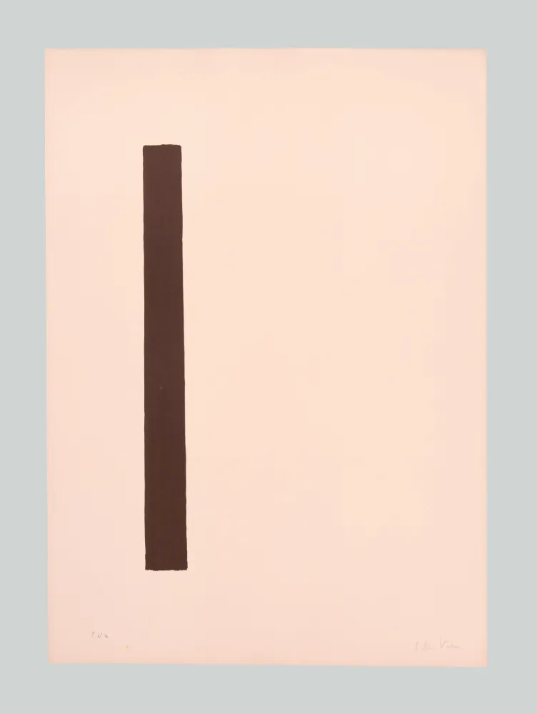 Serigrafía Vermi - Composizione