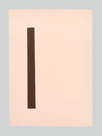 Serigrafía Vermi - Composizione