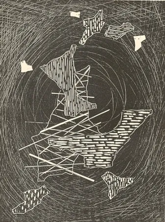 Grabado En Madera Veronesi - Aspettando il gran vento I