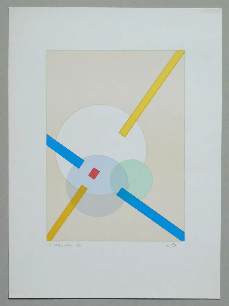 Litografía Veronesi - Composizione