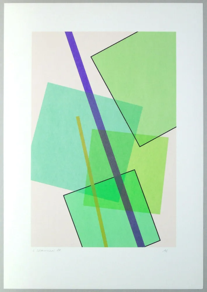 Serigrafía Veronesi - Composizione