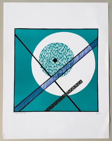 Litografía Veronesi - Composizione