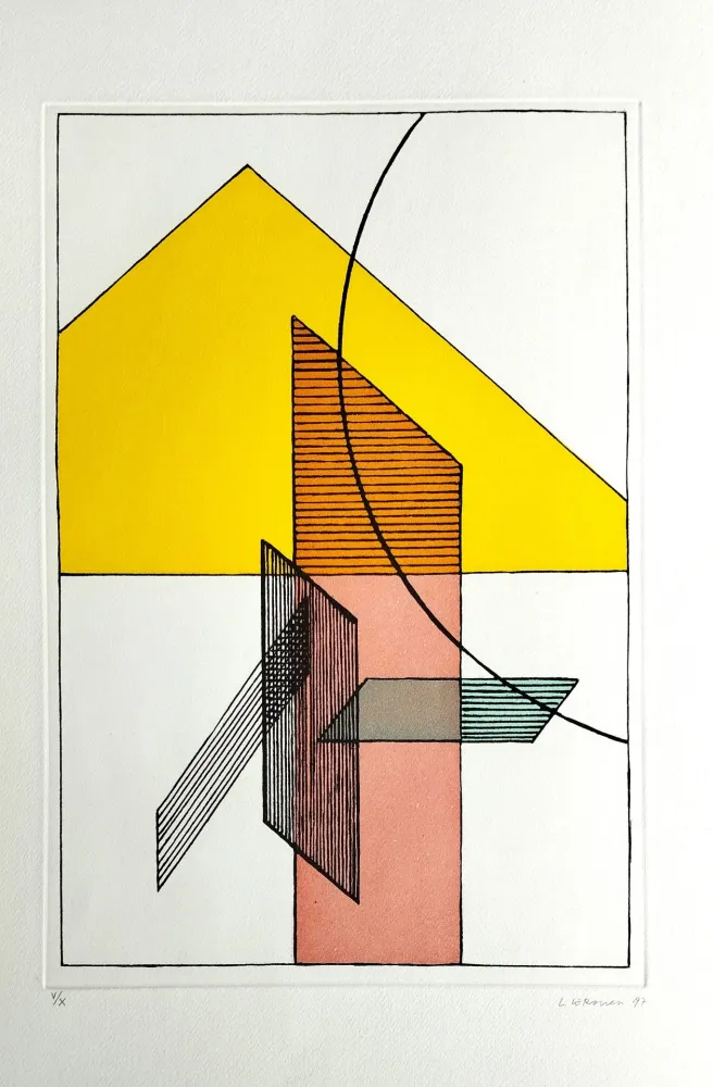 Aguafuerte Y Aguatinta Veronesi - Senza titolo