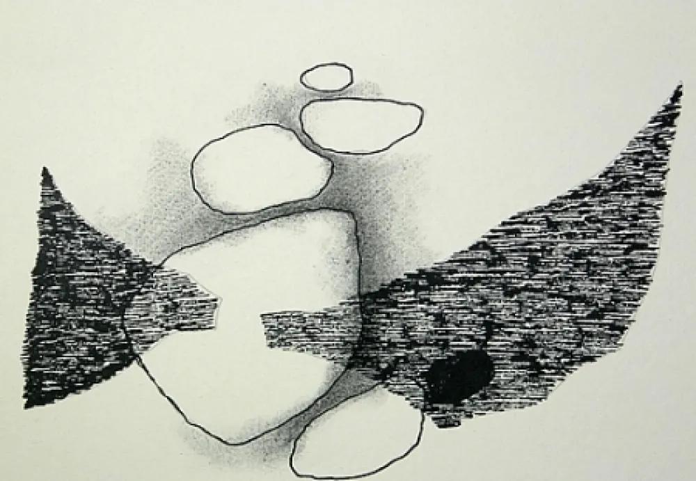 Litografía Veronesi - Senza titolo