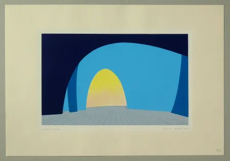 Litografía Veronesi - Teatro 2 (tavola C)