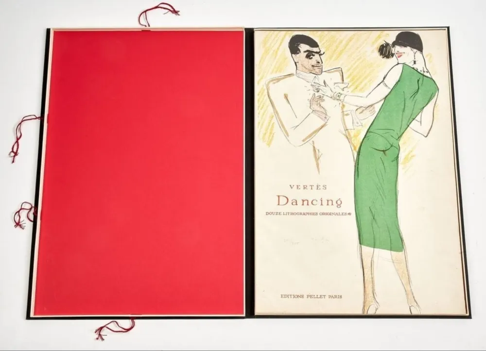 Libro Ilustrado Vertes - Dancing. Douze Lithographies Originales