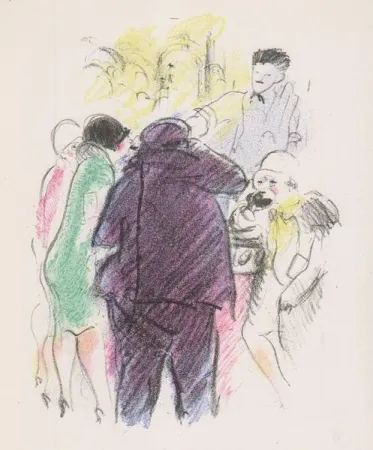 Libro Ilustrado Vertes - Tableaux contemporains: Tableau des Courses, de la Boxe, de la Vénérie, de l'Amour Vénal, des Grands Magasins, de la Mode, de l'Au-Delà, du Palais, de la Bourgeoisie.