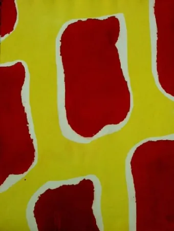 Aguatinta Viallat - Composition