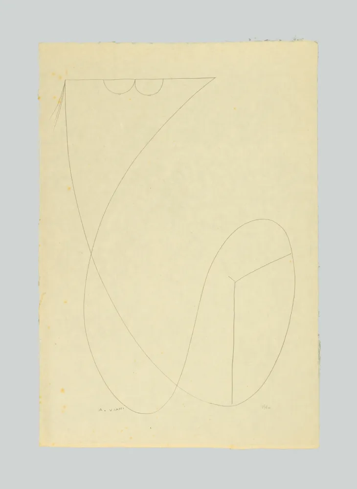 Litografía Viani - Composizione