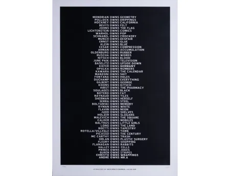 Serigrafía Vidor - Art history (Part One) première version 