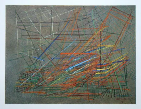 Heliograbado Vieira Da Silva - Composition - 1934