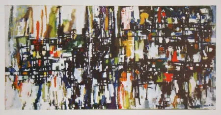 Heliograbado Vieira Da Silva - Jardin - 1955
