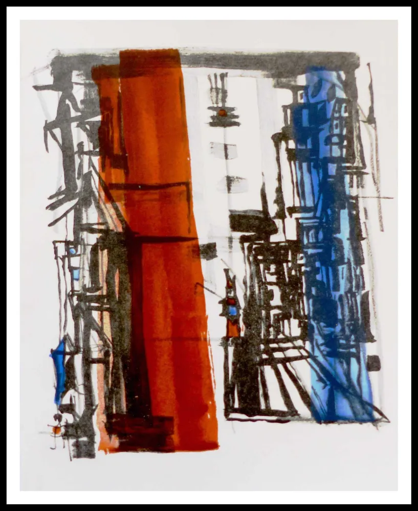 Litografía Vieira Da Silva - Lithographie originale 