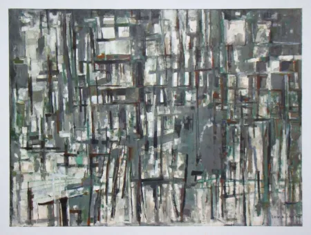 Heliograbado Vieira Da Silva - Sylvestre - 1953