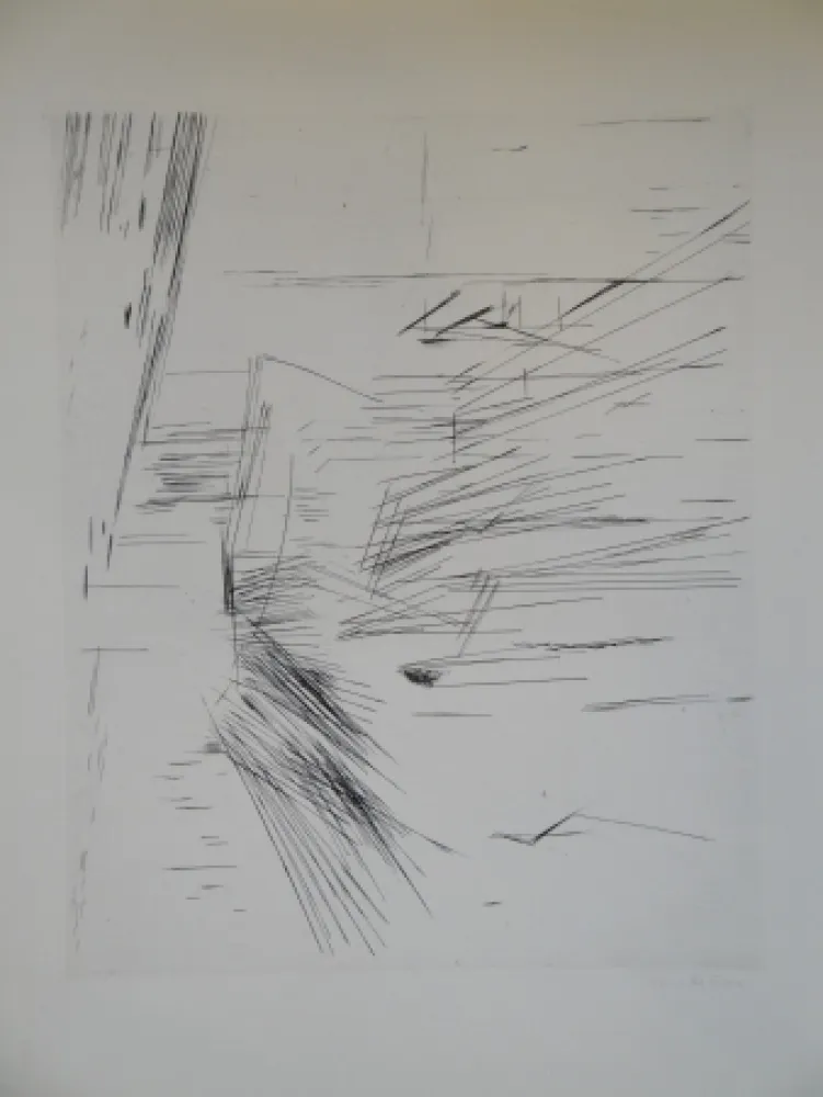 Grabado Vieira Da Silva - Untitled