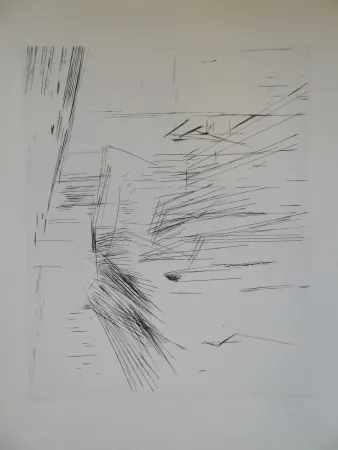 Grabado Vieira Da Silva - Untitled