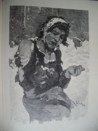 Grabado En Madera Vierge - La misère à Londres