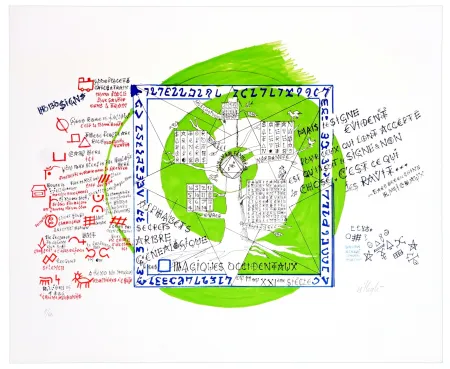 Estampa Numérica Villeglé - Hobo