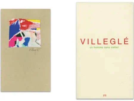 Libro Ilustrado Villeglé - L'Art en écrit