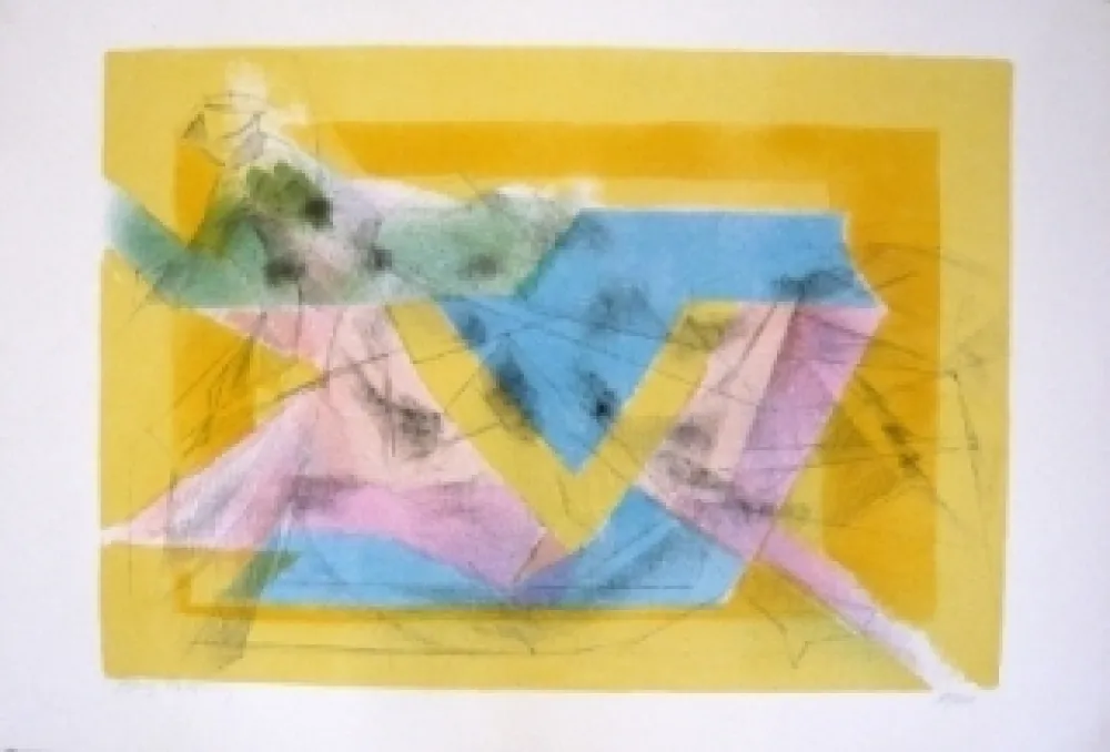 Litografía Villon - L'ecuyere